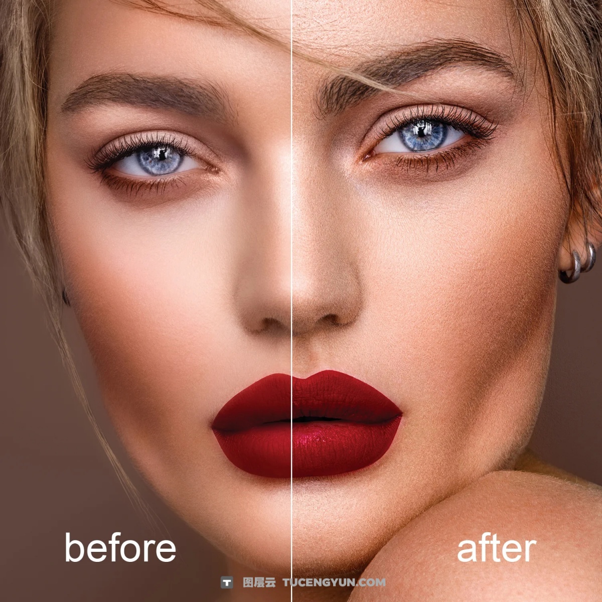 Tamara Williams 超逼真商业修图自然皮肤纹理效果动作 Tamara Williams – Skintexture Photoshop Actions（13120）图层云