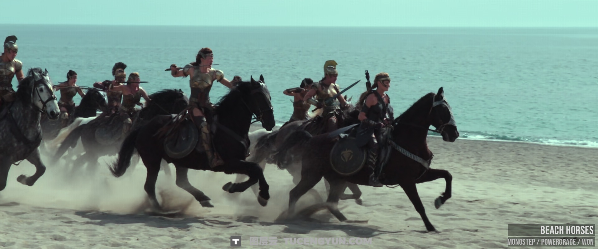 MonoNodes《神奇女侠》电影色调模拟逆向还原达芬奇调色节点 Mononodes Wonder Woman reverse engineered PowerGrades（13127）图层云