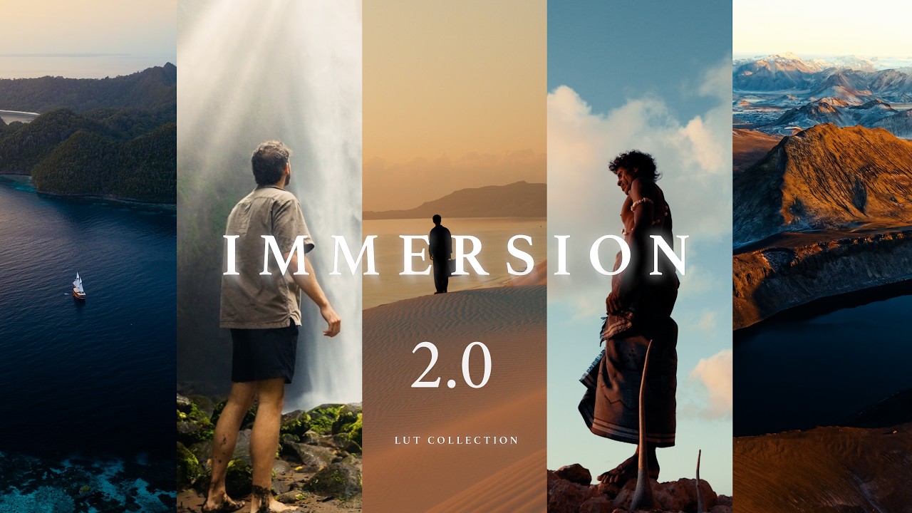 Gamut – Immersion 2.0 热门情绪氛围美学旅拍电影感LUT+练习素材+视频教程（13151）图层云