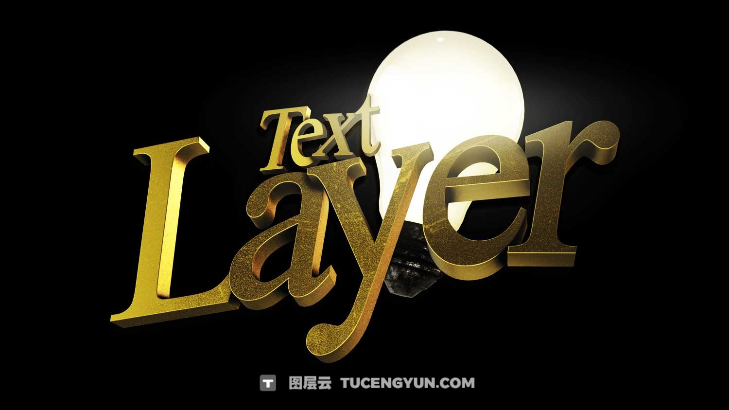 嘻哈朋克风格酸性金属镀铬音乐MV短片剪辑3D字母标题动画AE项目文件+视频教程 ANT6NIO’S 3D TITLE CARD PACK（13210）图层云
