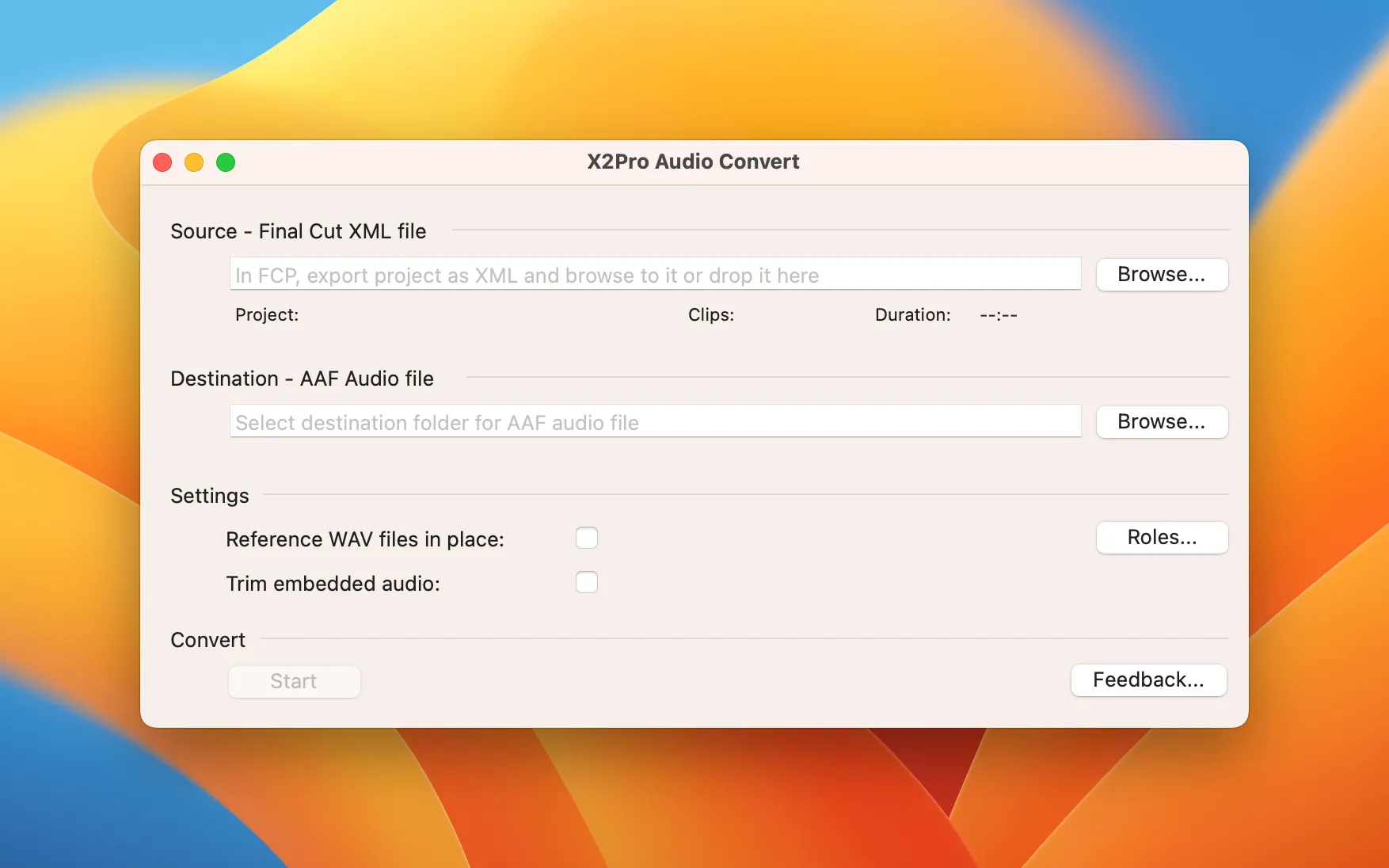 FCPX插件：专业的音频格式转换工具 X2Pro Audio Convert 4.5.16 和谐版（13244）图层云