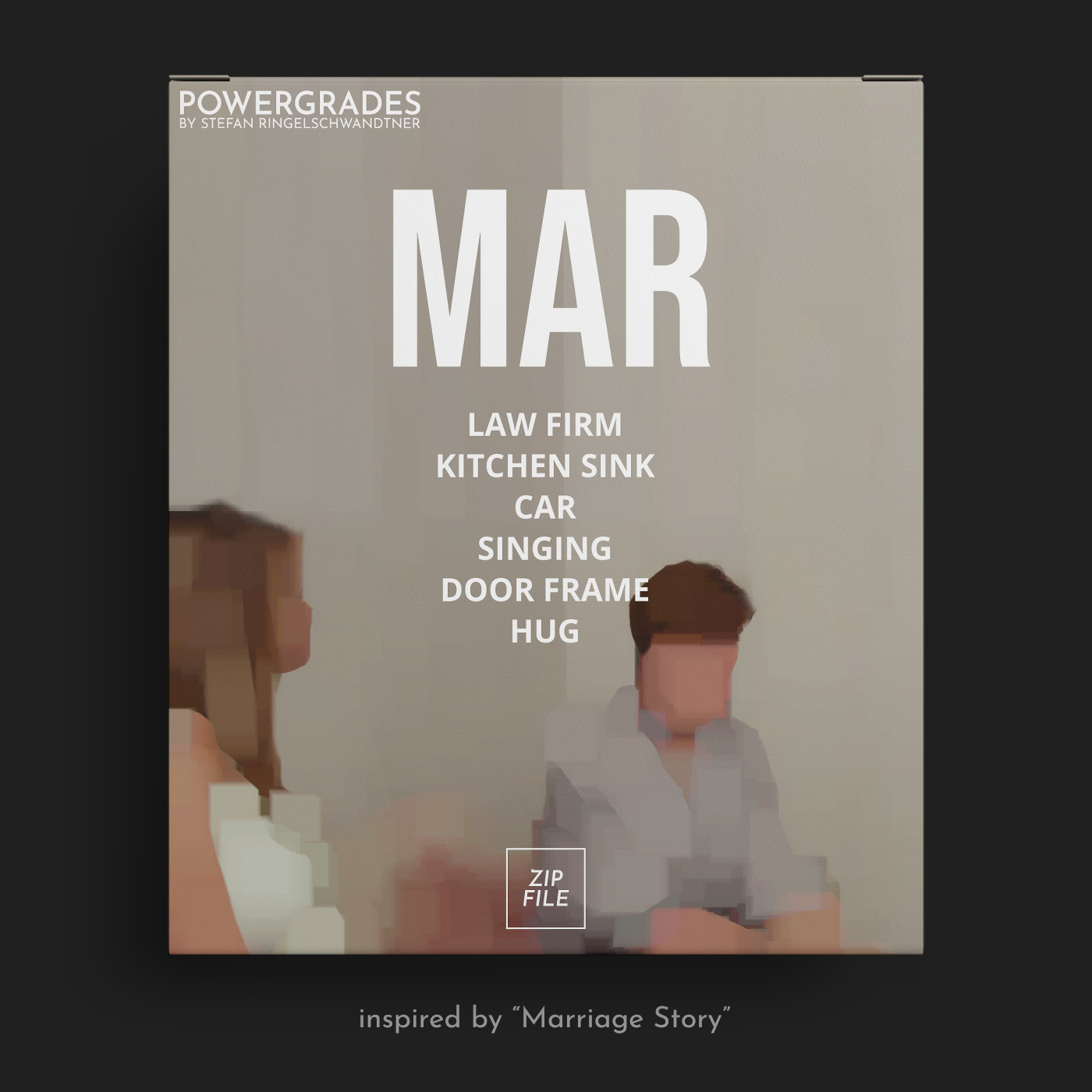 MonoNodes 《婚姻故事》电影色调模拟逆向还原达芬奇调色节点 Mononodes Marriage Story reverse engineered PowerGrades（13226）图层云