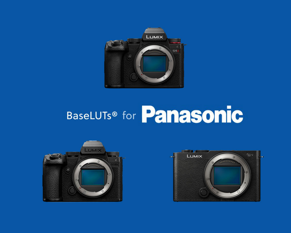 热门专业电影级松下V-Log色彩还原LUT调色预设 BaseLUTs 支持 Panasonic S5II, S5IIX, S9（13251）图层云