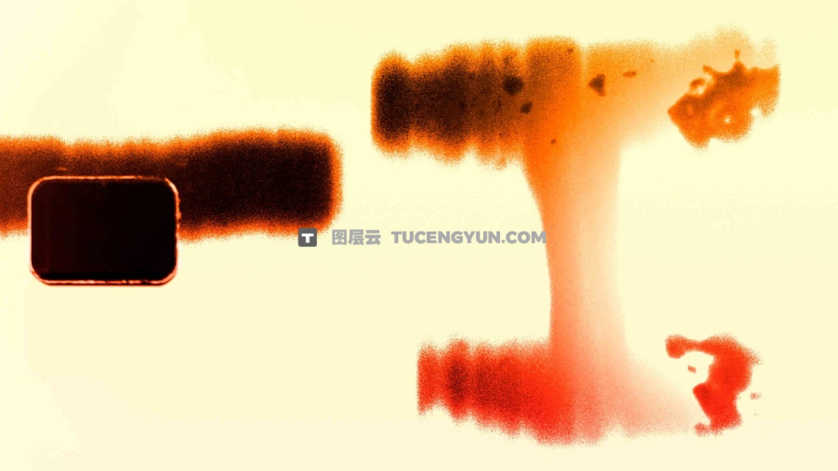 复古美感胶片纹理损坏划痕灰尘磨损叠加层无缝转场过渡+音效素材 GRUNGY Film Damage with SOUND（13256）图层云