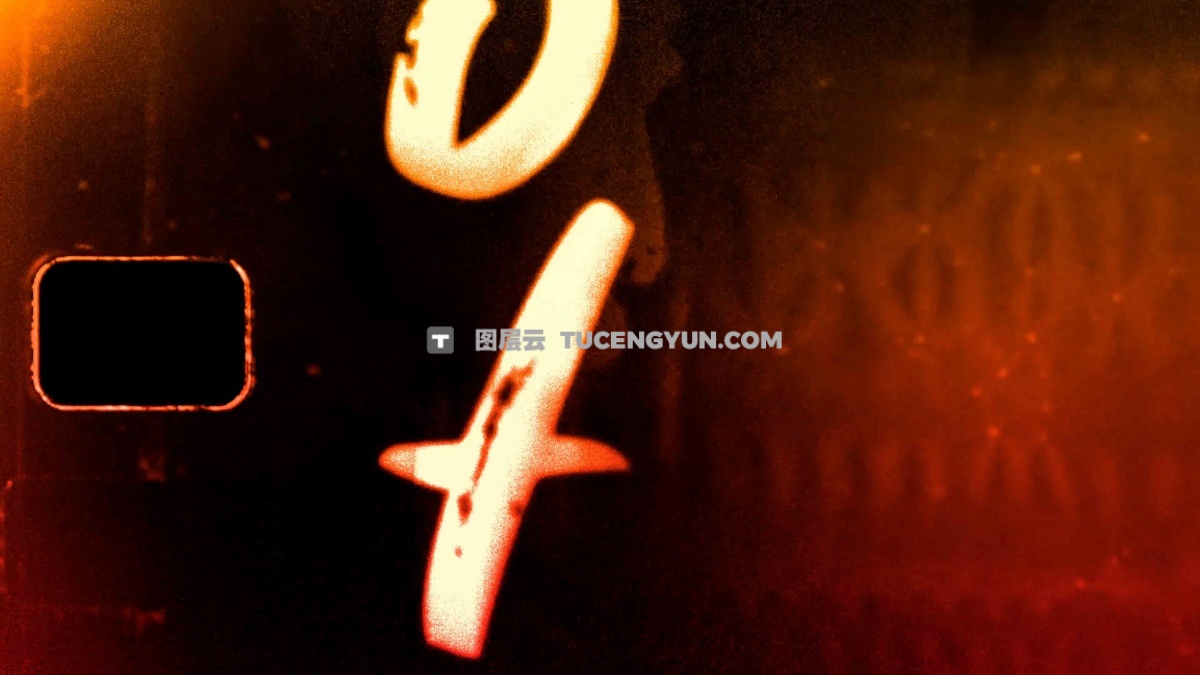 复古美感胶片纹理损坏划痕灰尘磨损叠加层无缝转场过渡+音效素材 GRUNGY Film Damage with SOUND（13256）图层云