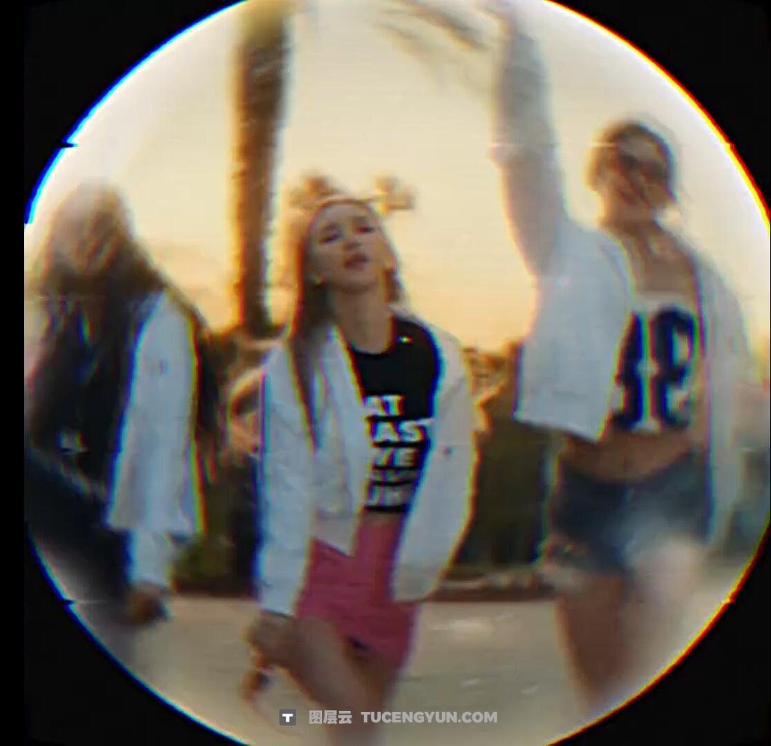 韩系女团风格aespa低像素胶片快闪饭圈剪辑编辑AE项目文件+视频叠加+音效 Flappywrd – OCD（13260）图层云