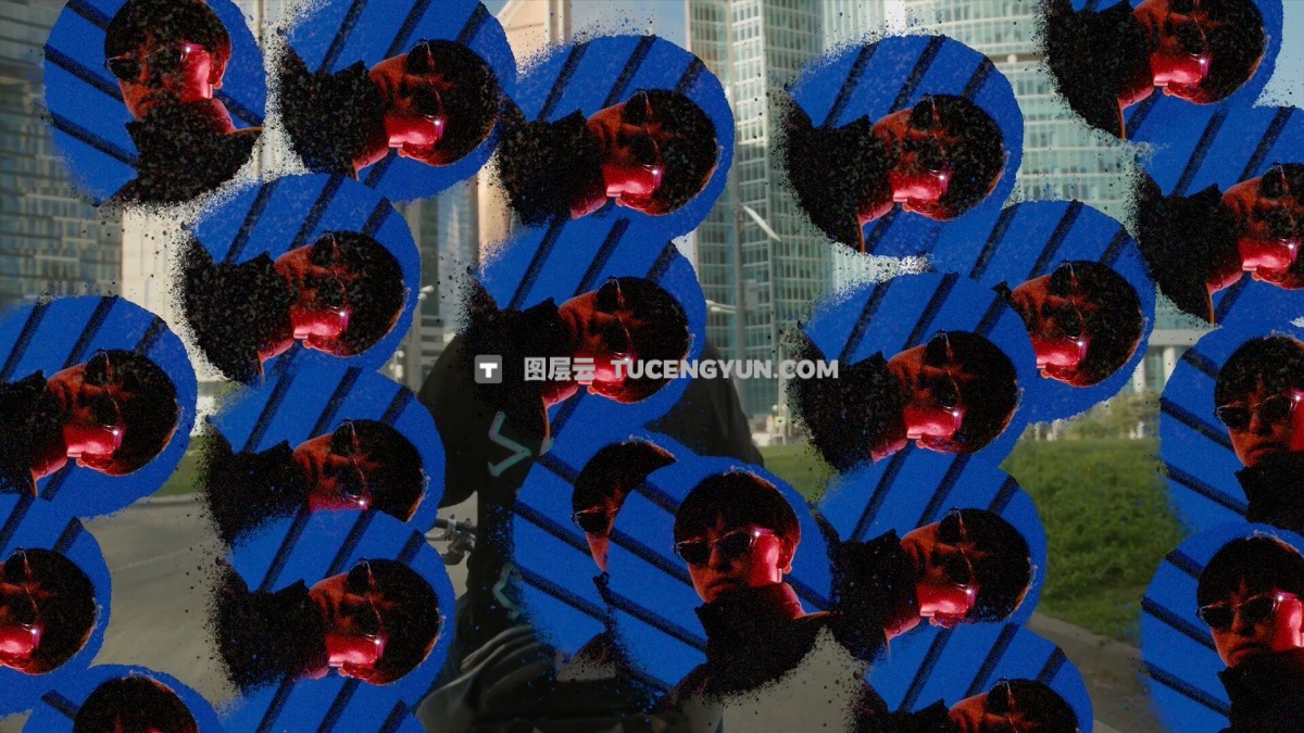 FCPX插件：10个老式邋遢街头涂鸦雾感喷漆滴落无缝转场过渡（13263）图层云