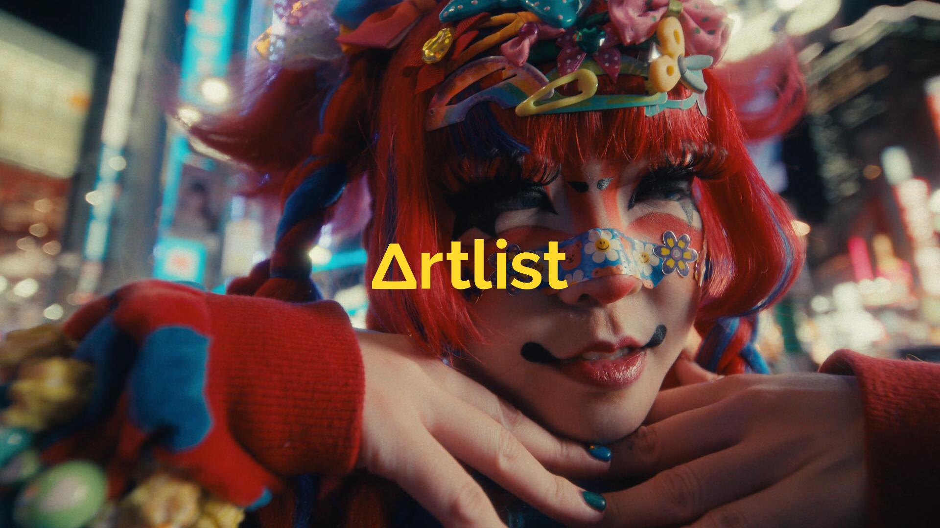 Artlist 21个热门商业广告短片摄像机实拍LOG/RAW原始灰片调色练习片段视频素材（13286）图层云