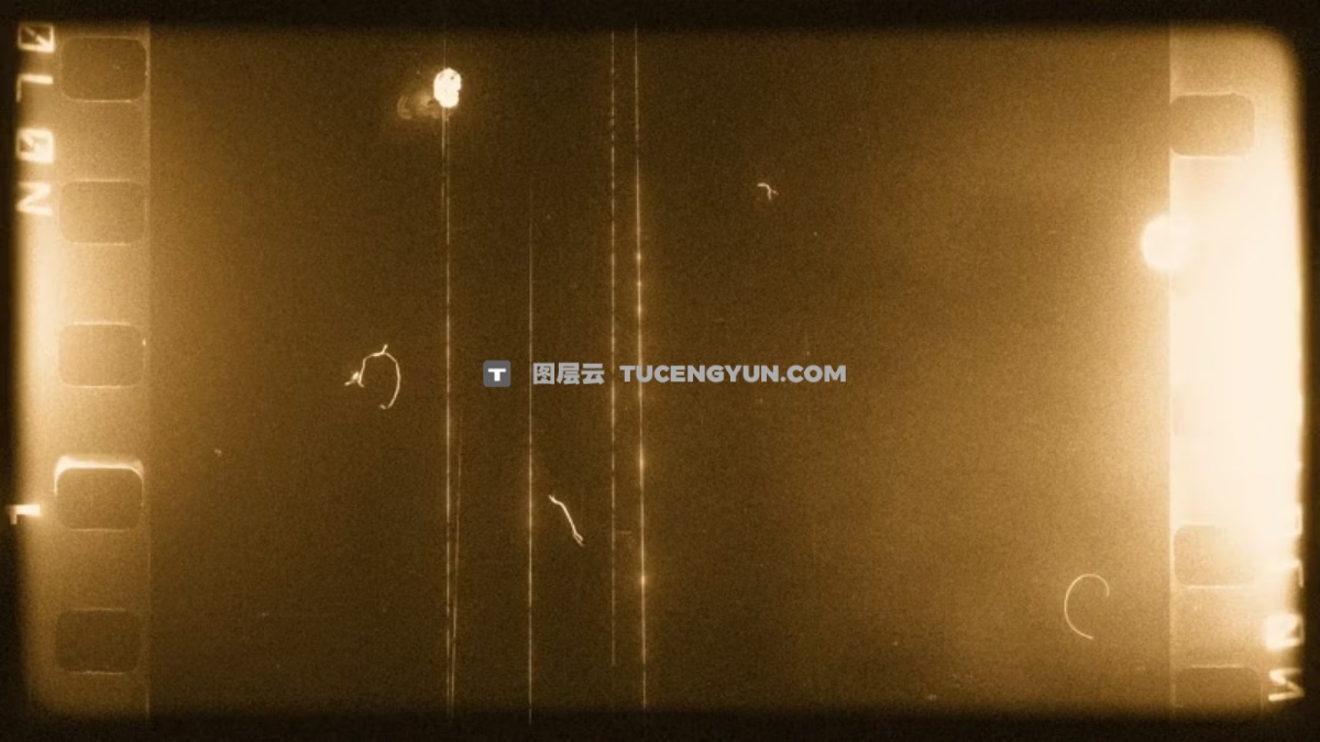 Artlist 20款复古美学邋遢旧棕褐色薄膜效果叠加纹理视频素材+音效素材 Sepia Old Sepia Vertical Film Effects（13293）图层云