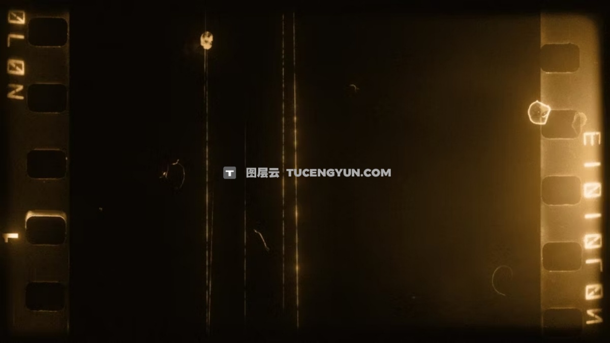 Artlist 20款复古美学邋遢旧棕褐色薄膜效果叠加纹理视频素材+音效素材 Sepia Old Sepia Vertical Film Effects（13293）图层云