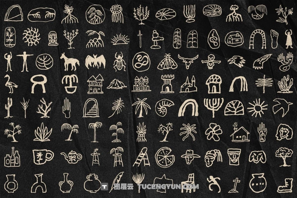 英文字体：复古松散厚实自然真实笔迹墨迹手写pop涂鸦艺术英文logo装饰字体 Sanolia Hand-Drawn Typeface（13302）图层云