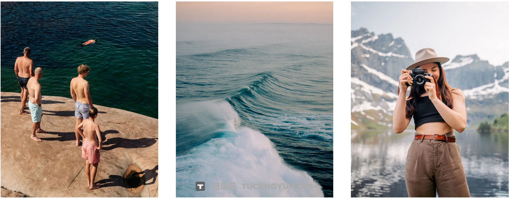 55个复古柯达、富士胶片模拟人像旅行摄影LR调色预设 The Analog Bundle – Lightroom（13333）图层云