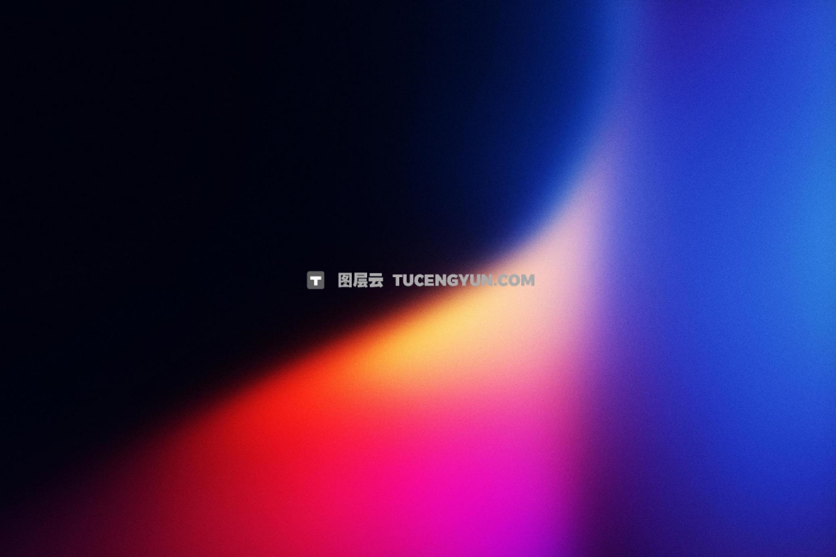 18种现代炫彩弥散光模糊颗粒渐变复古酸性背景底纹 Vibrant Gradient Textures（13334）图层云