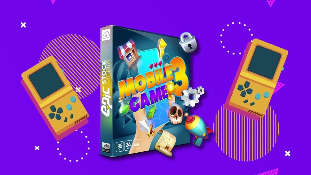 音效：1161个手机游戏UI点击休闲卡通音效素材 Epic Stock Media – Mobile Game 2、3（13353）图层云
