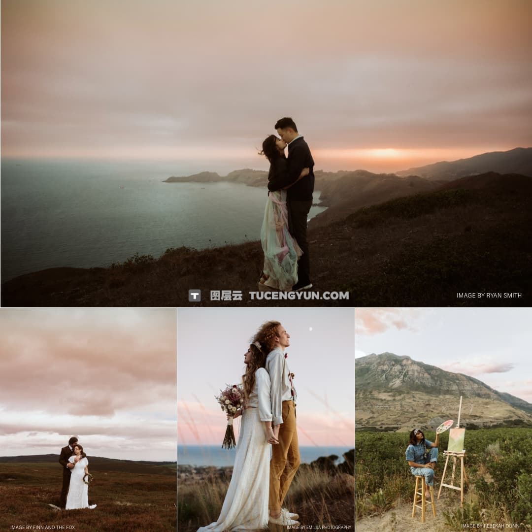 LR预设：黄金时段天空、太阳、前景、云、日落增强器lightroom预设 Archipelago Quest Tools 09 – Sunset Enhancer Presets（13483）图层云