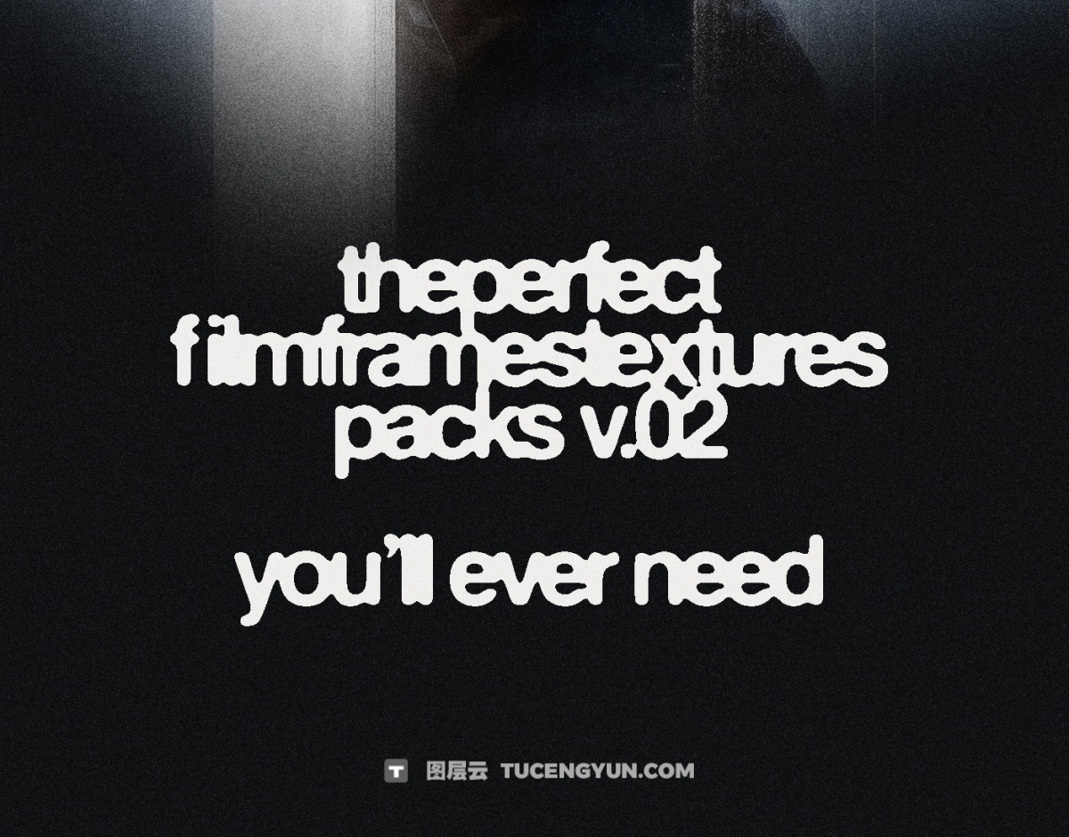 200个复古美学完美颗粒感胶片帧叠加纹理素材包 Züli – 200 Grainy Film Frames Textures Packs V.02（13486）图层云