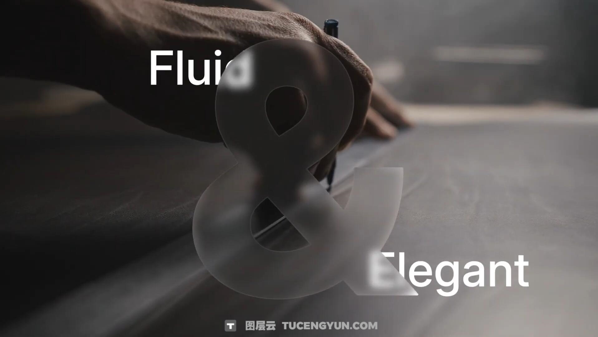 FCPX插件：41个全新苹果液态玻璃风格标题、转场过渡效果动画 Liquid Glass（13547）图层云