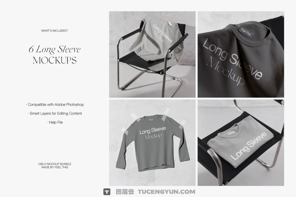 25个极简主义高分辨率服装包装印刷品海报场景PSD样机 Device & Branding Bundle（13559）图层云