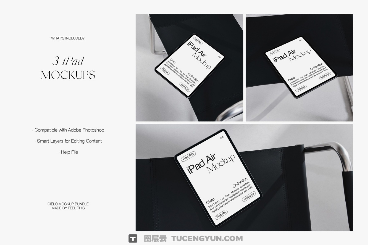 25个极简主义高分辨率服装包装印刷品海报场景PSD样机 Device & Branding Bundle（13559）图层云