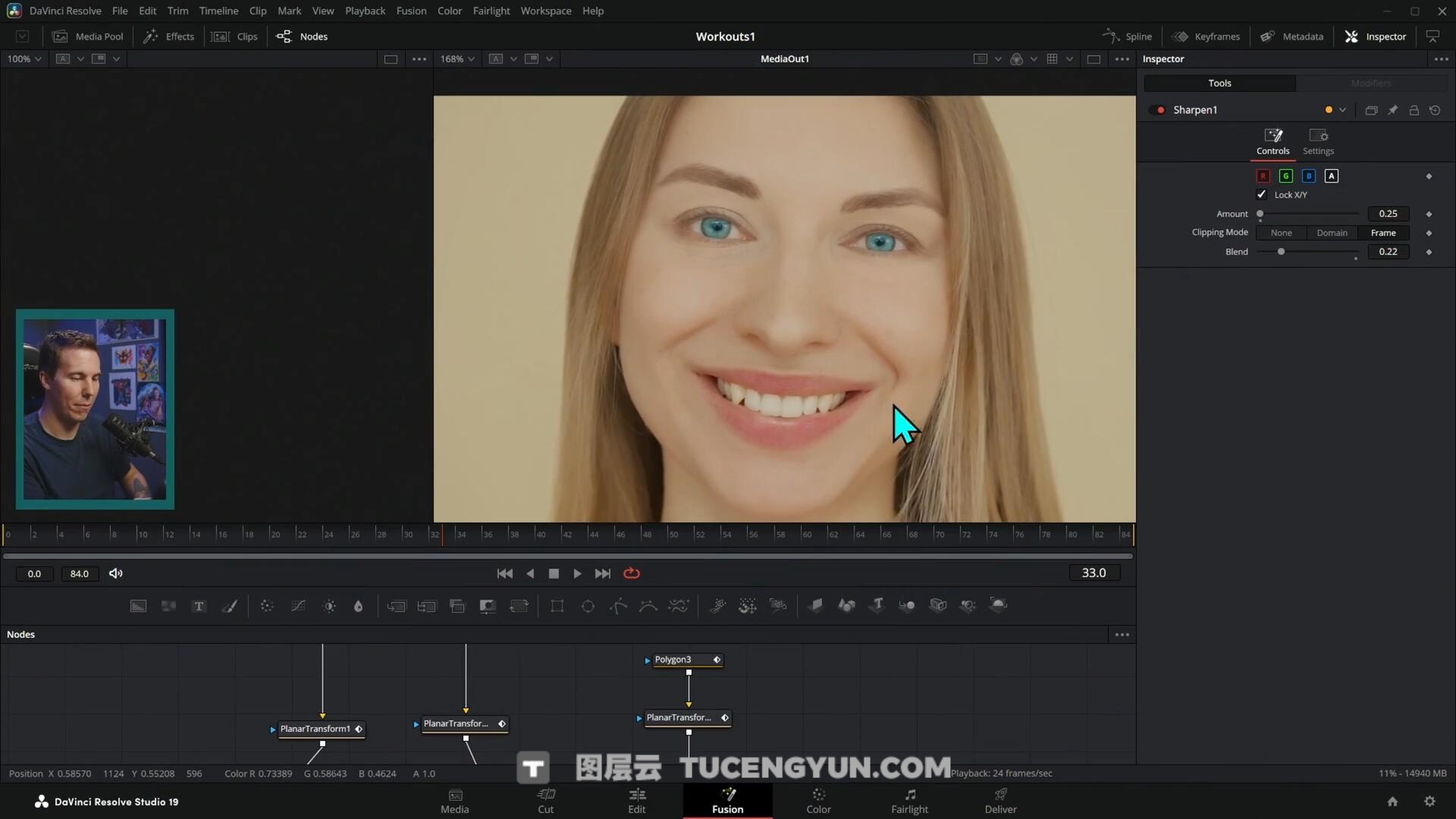 大师课程：Casey Faris 达芬奇Fusion好莱坞视觉特效VFX视频课程+项目文件 中文字幕 Casey Faris Fusion Practice Projects Vol 1（13593）图层云