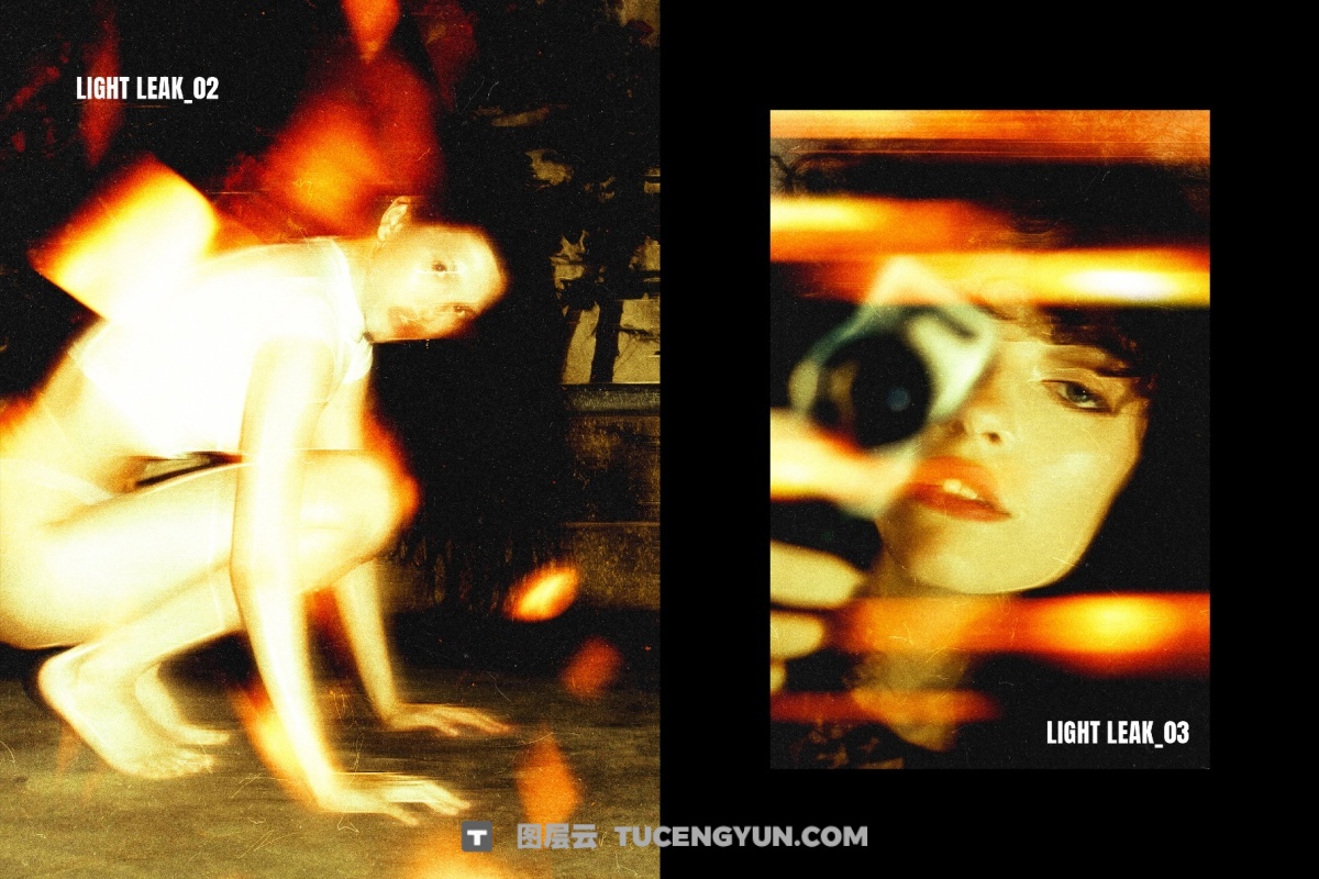 老式胶片相机发光条纹烧伤漏光效果叠加层PSD特效样机 Analogue Light Leak Photo Effect(13634)图层云 老式胶片相机发光条纹烧伤漏光效果叠加层PSD特效样机 Analogue Light Leak Photo Effect(13634)图层云