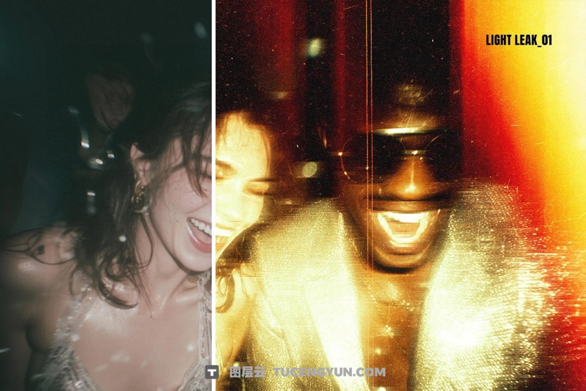 老式胶片相机发光条纹烧伤漏光效果叠加层PSD特效样机 Analogue Light Leak Photo Effect(13634)图层云 老式胶片相机发光条纹烧伤漏光效果叠加层PSD特效样机 Analogue Light Leak Photo Effect(13634)图层云