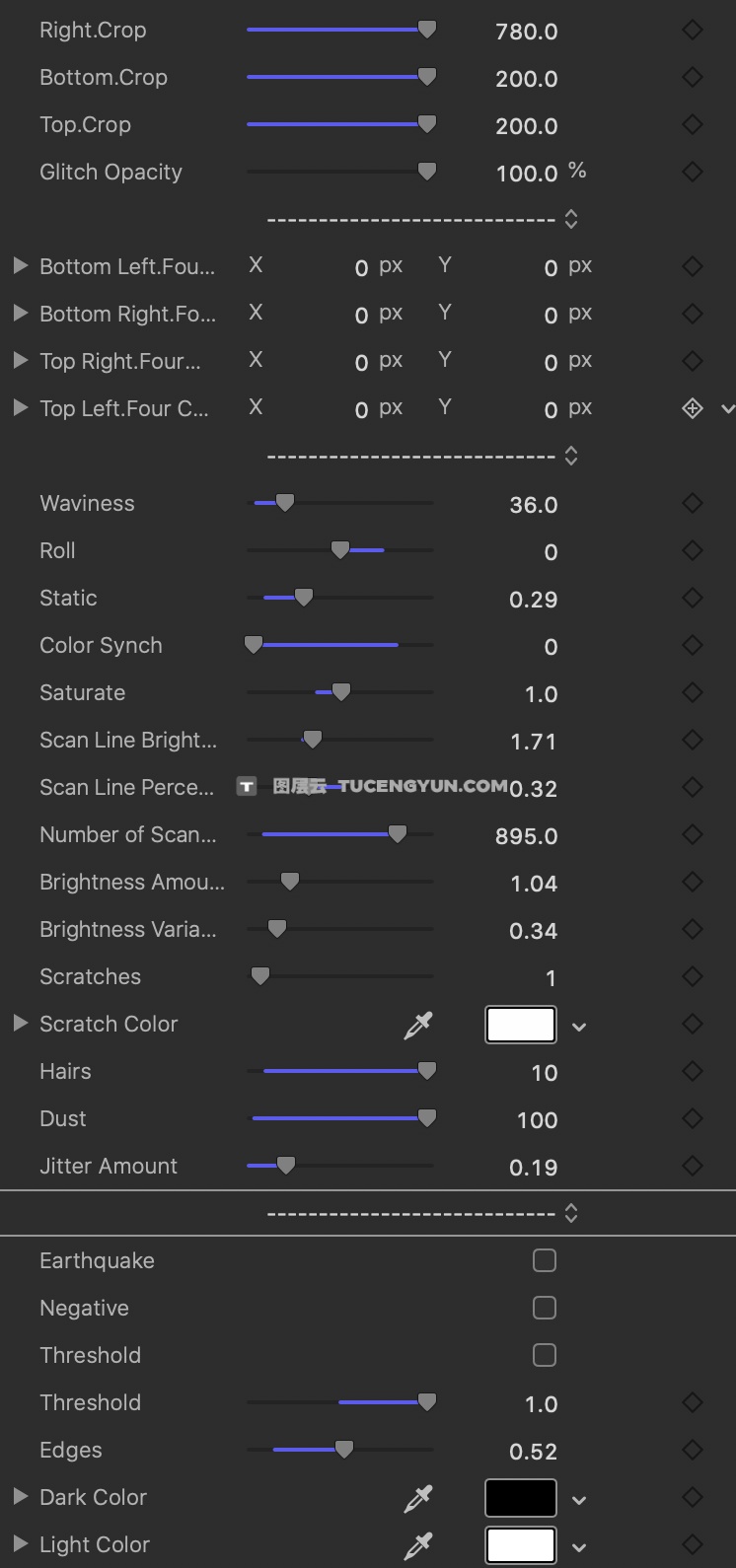 FCPX插件：全新区域选择性故障毛刺干扰视觉效果 Selective Glitch Effect（13677）图层云