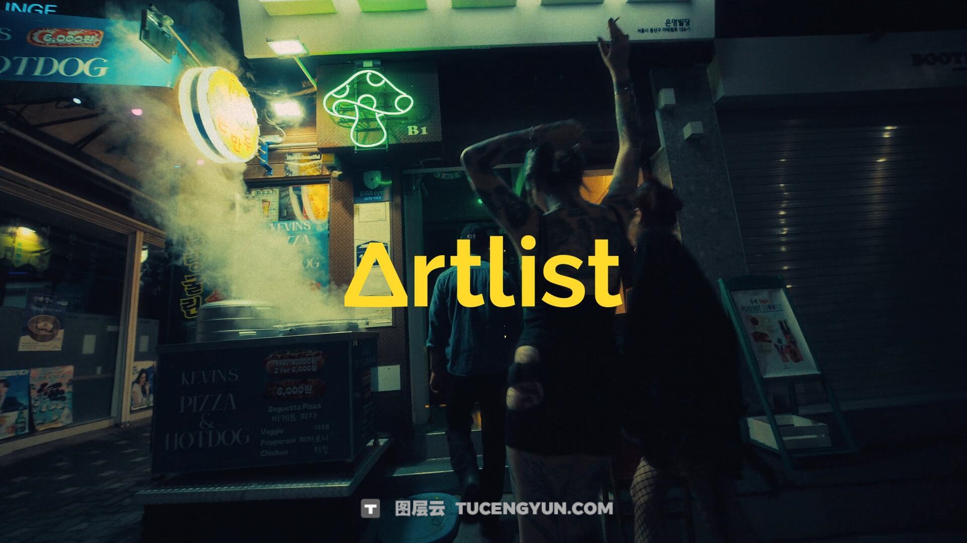 Artlist 10个热门商业广告短片摄像机实拍LOG/RAW原始灰片调色练习片段视频素材（13683）图层云