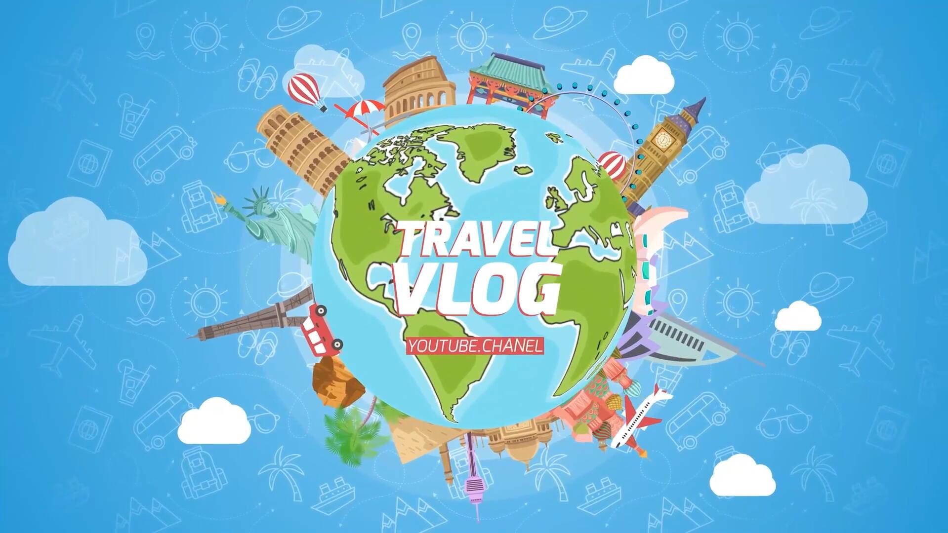 FCPX插件：夏日氛围假期户外旅行VLOG纪录片4K开场片头（13871）