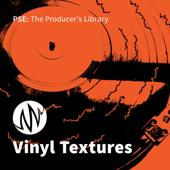 音效：45个复古老旧黑胶唱片白噪声氛围纹理音效素材 PSE The Producer’s Library – Vinyl Textures（13875）