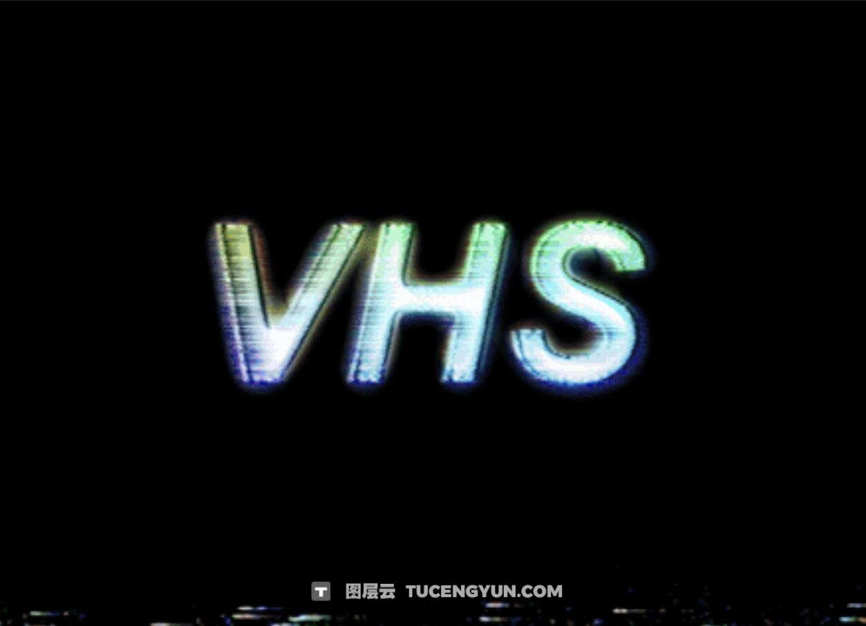 复古嘻哈说唱CRT/VHS视觉美学故障模拟叠加纹理视频素材 REMEDI – ULTIMATE OVERLAYS BUNDLE (CRT + VHS PACK)（13694）图层云