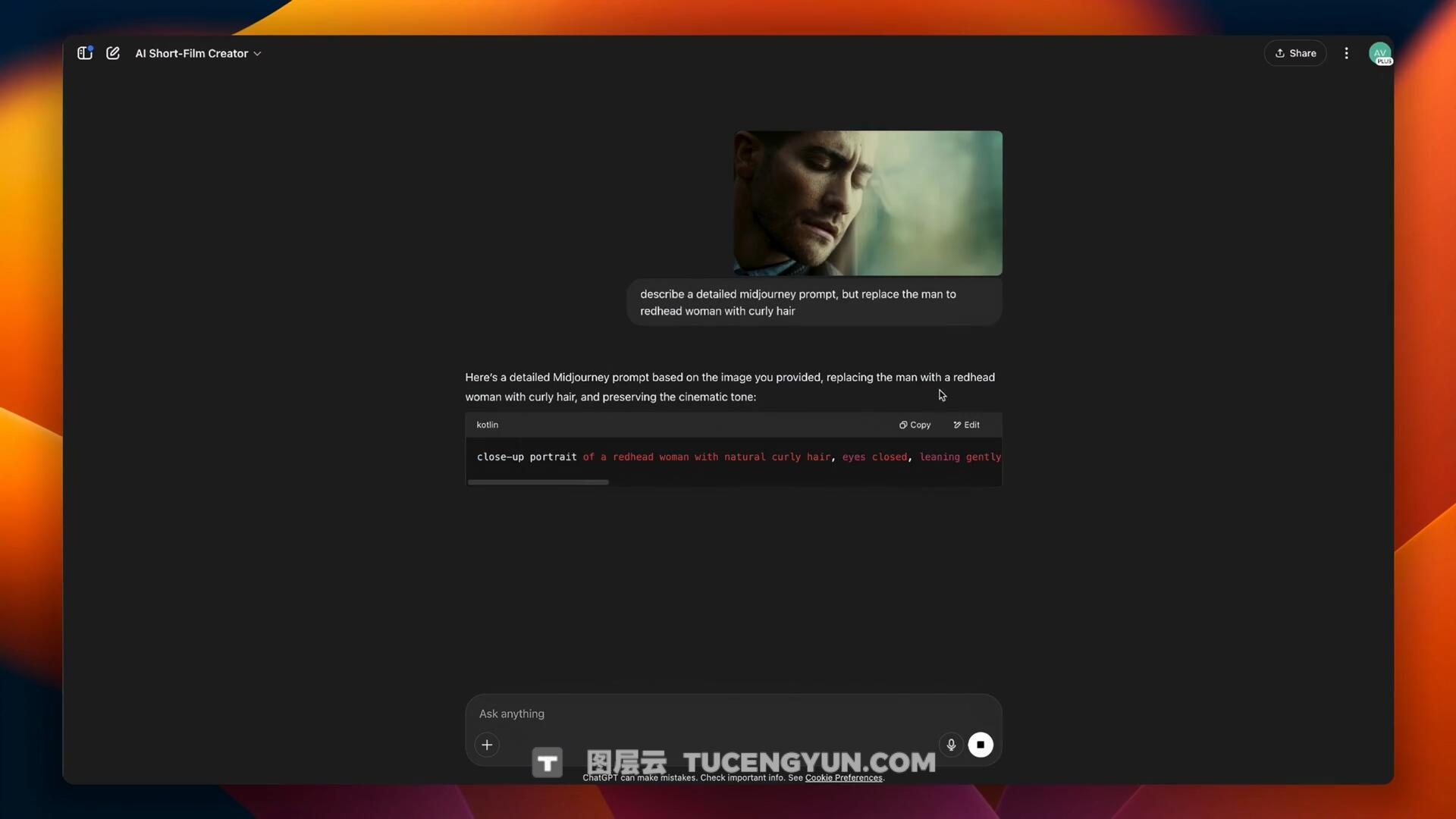 大师课程:短时间创作电影级 AI 短片视频课程 中文字幕 BeyondEdge – Ai Short-Film Creation(13747)图层云 大师课程:短时间创作电影级 AI 短片视频课程 中文字幕 BeyondEdge – Ai Short-Film Creation(13747)图层云