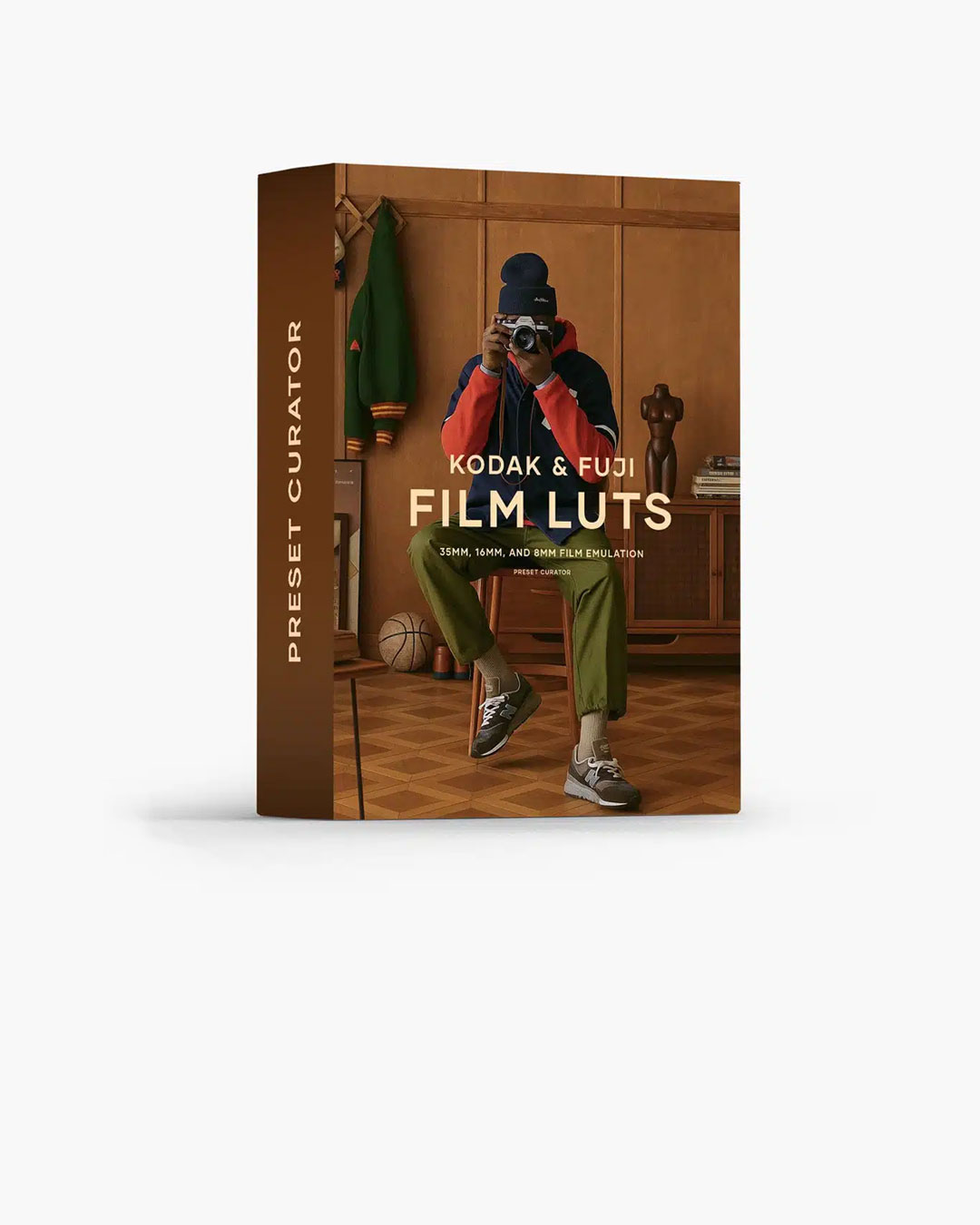 经典柯达/富士8/16/35MM电影感胶片模拟色彩分级达芬奇节点+调色LUT预设 Preset Curator Filmy Emulsion LUTS and Powergrades（13777）
