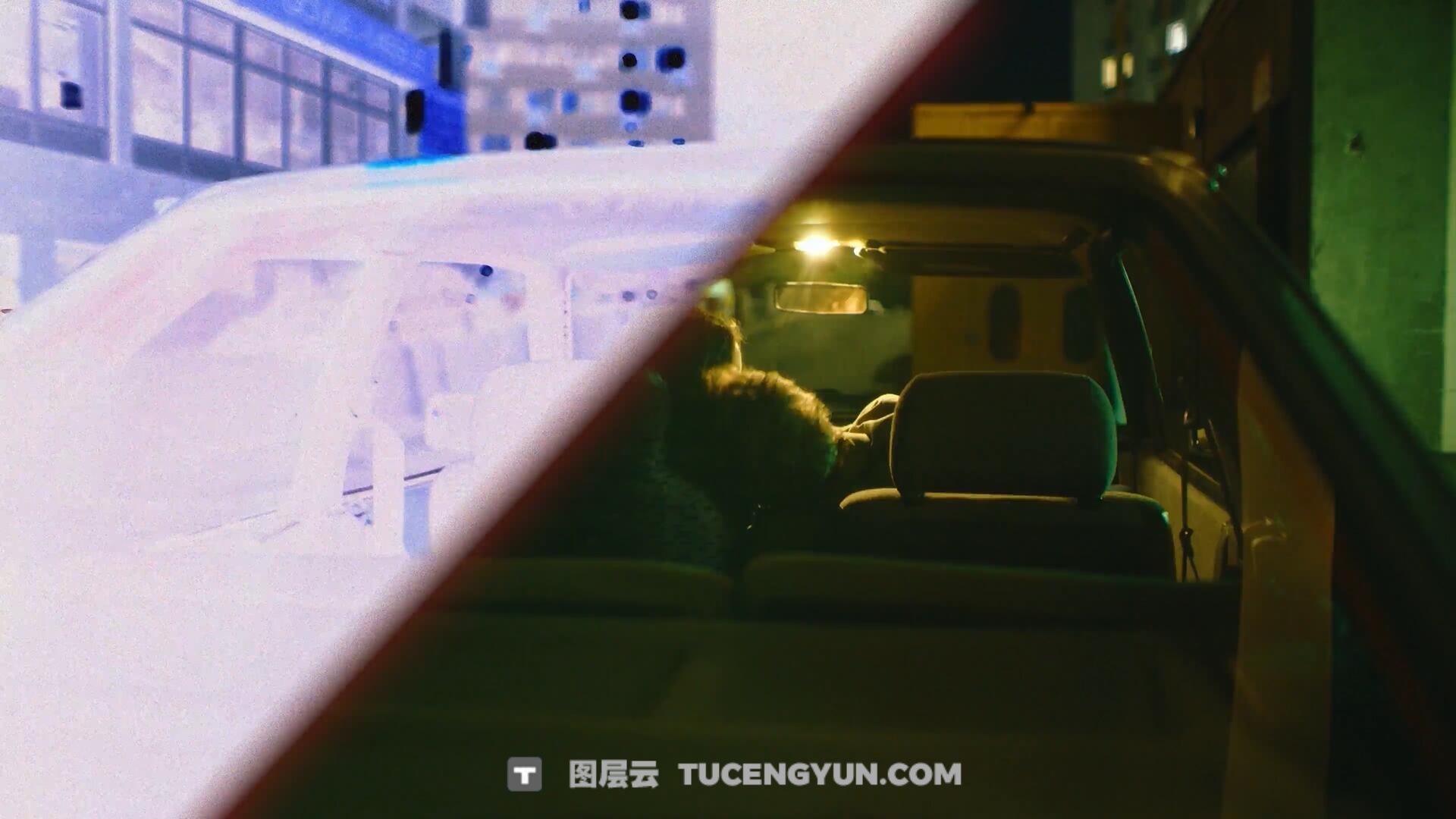 PR模板：复古胶片条闪烁快门电影无缝转场过渡效果（13778）图层云