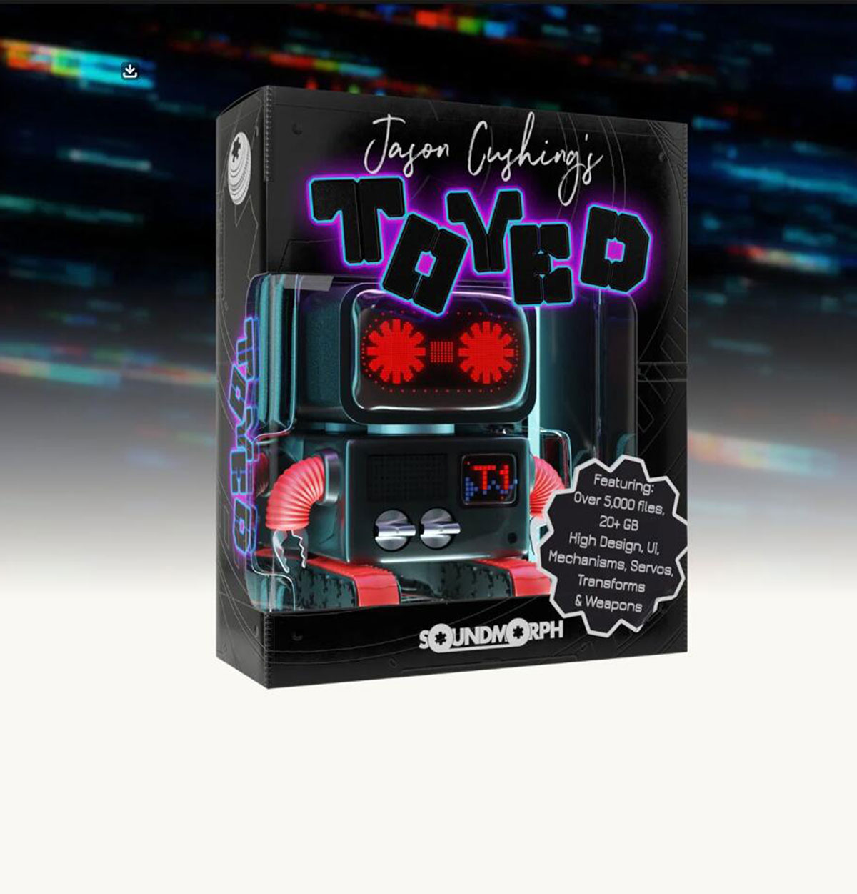 音效:6845个未来科技感机械元素动作、马达、齿轮、机器变形游戏电影广告音效素材 SoundMorph Jason Cushing’s TOYED(13798)