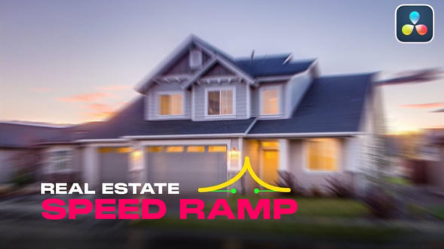 达芬奇模板:房地产行业视频卡点变速无缝转场(13803)