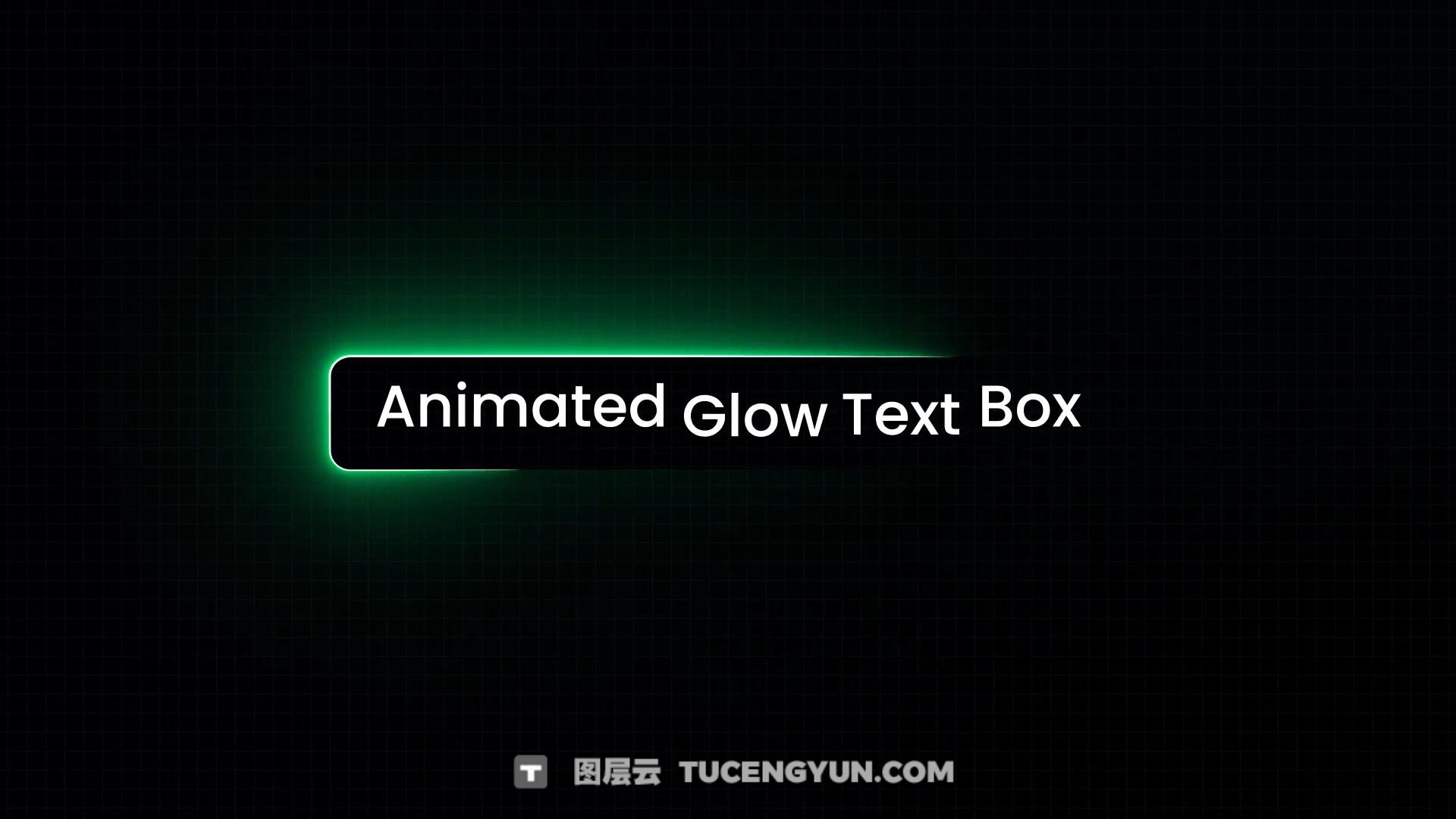 PR模板：梦幻朦胧美学深度发光漫射字幕文字标题动画（13805）图层云