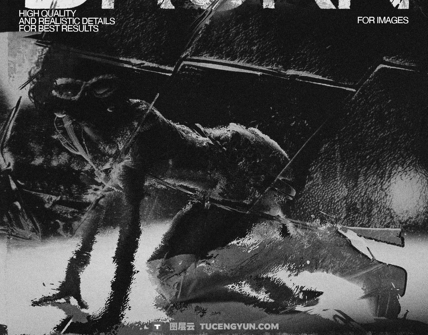 100张真实玻璃破碎裂痕折射扭曲置换叠加纹理PSD效果素材 Züli – 100 Glass Displacement Textures（13807）图层云