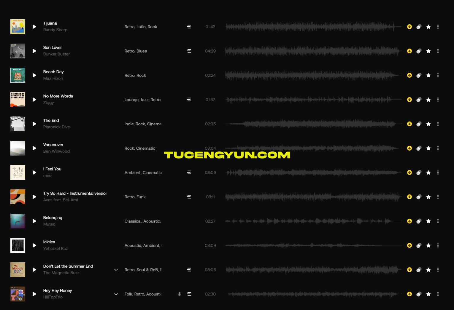 配乐：40首油管VLOG博主Danny Gevirtz精选收藏Musicbed+Artlist配乐素材合集（13546）图层云