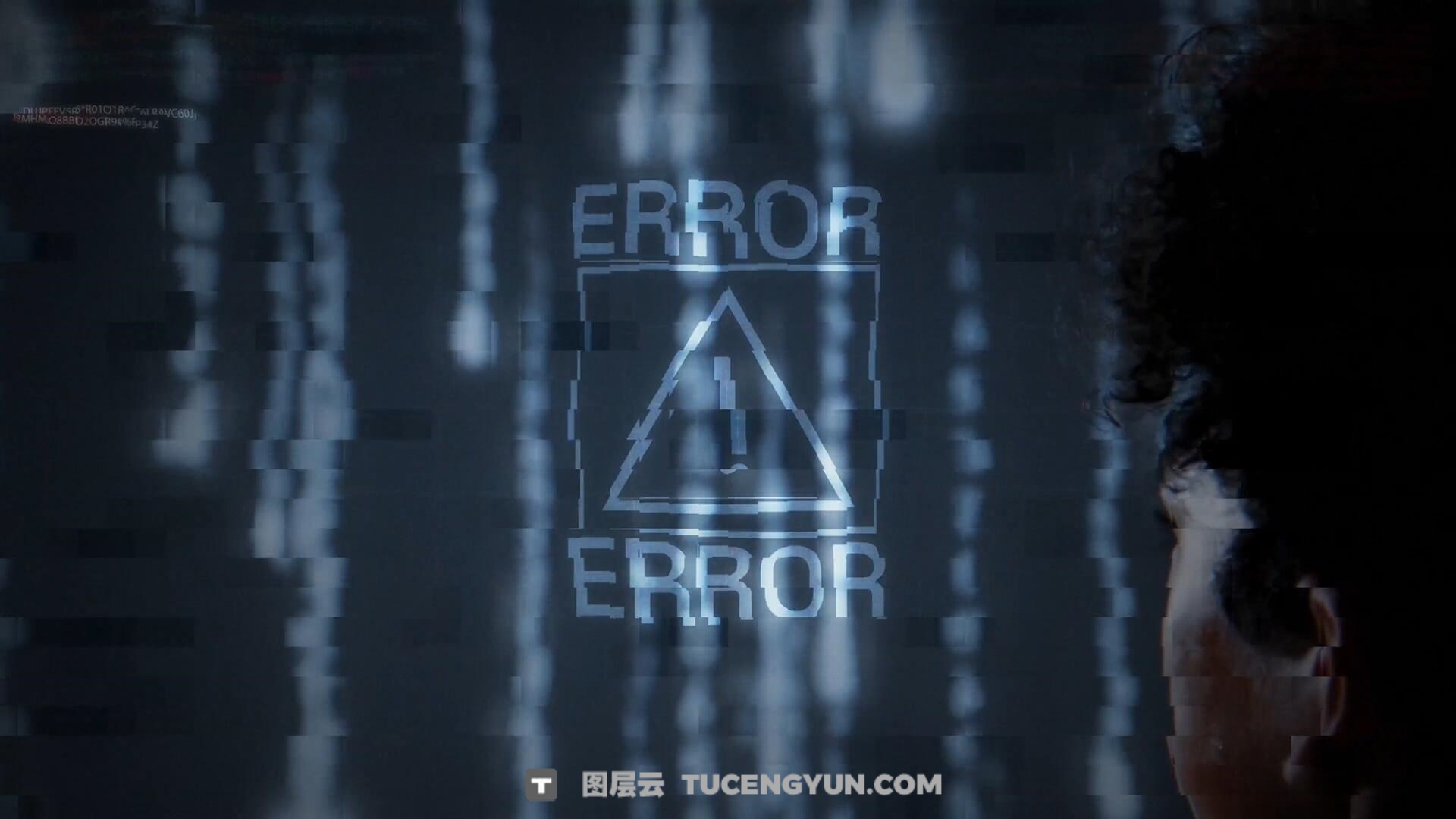 达芬奇预设:老式CRT黑客入侵数据失真程序代码屏幕警告视觉叠加效果(13826)图层云 达芬奇预设:老式CRT黑客入侵数据失真程序代码屏幕警告视觉叠加效果(13826)图层云