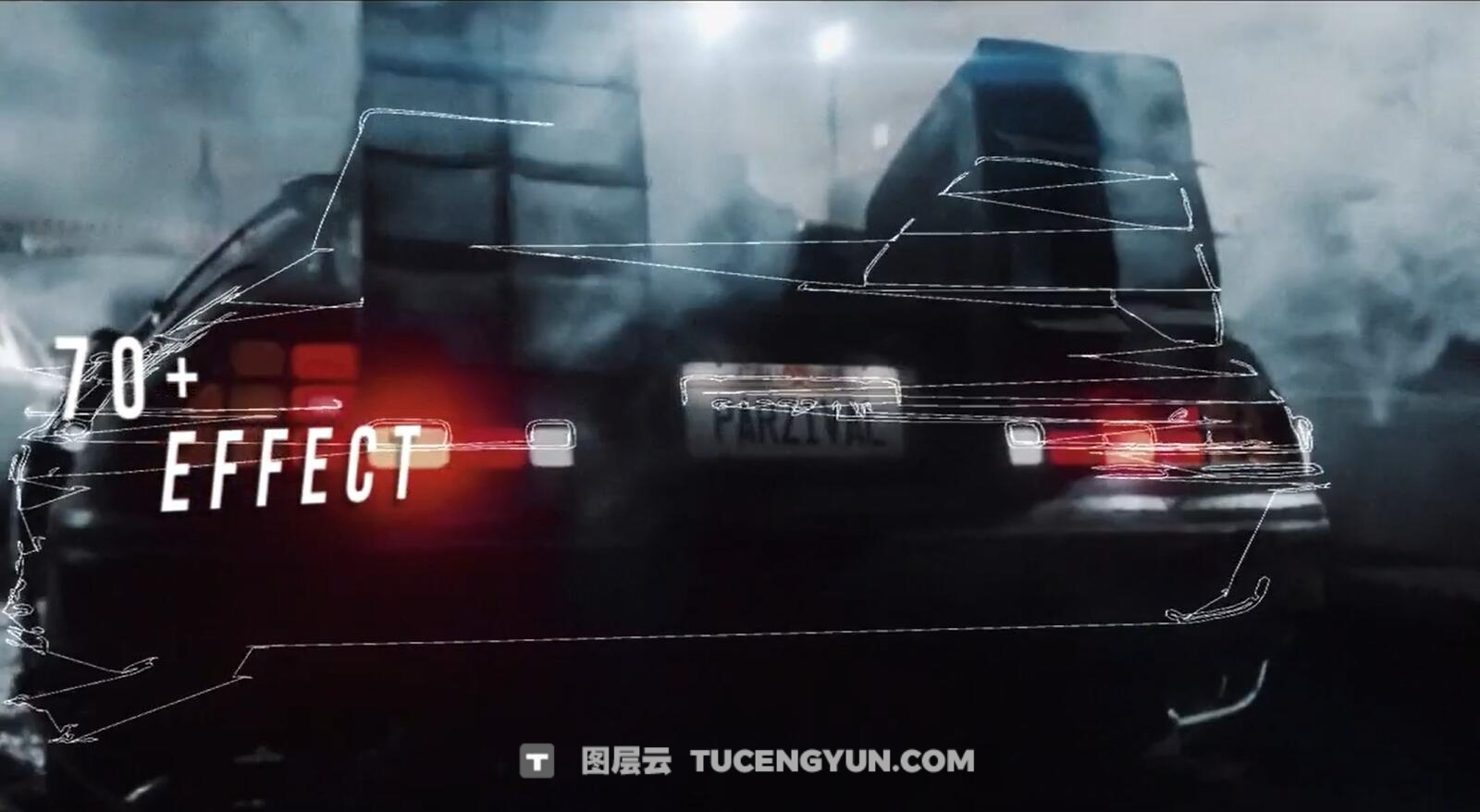 热门好莱坞电影短片混剪AE工程项目文件+叠加素材+音效 2025 EDITING PACK / CREED EDITING PACK VOL.1（13827）图层云