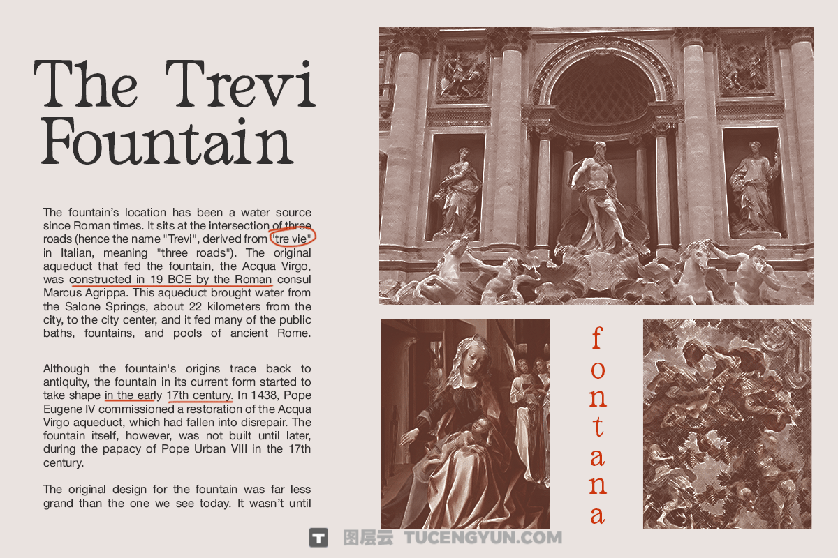 英文字体：老式经典永恒优雅封面海报设计排版设计衬线字体 Old Style Serif – Bilena（13830）图层云