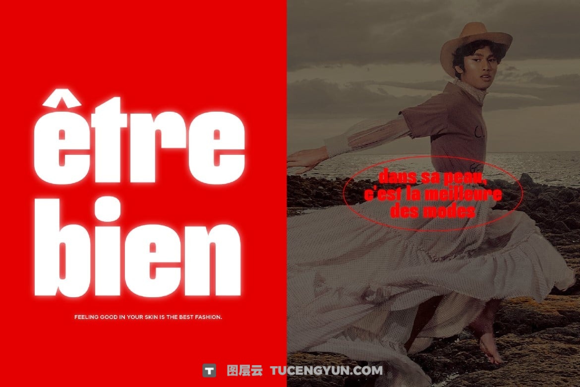 英文字体：大胆运动感时髦黑体粗体无衬线装饰海报封面设计字体 Gothif（13861）图层云