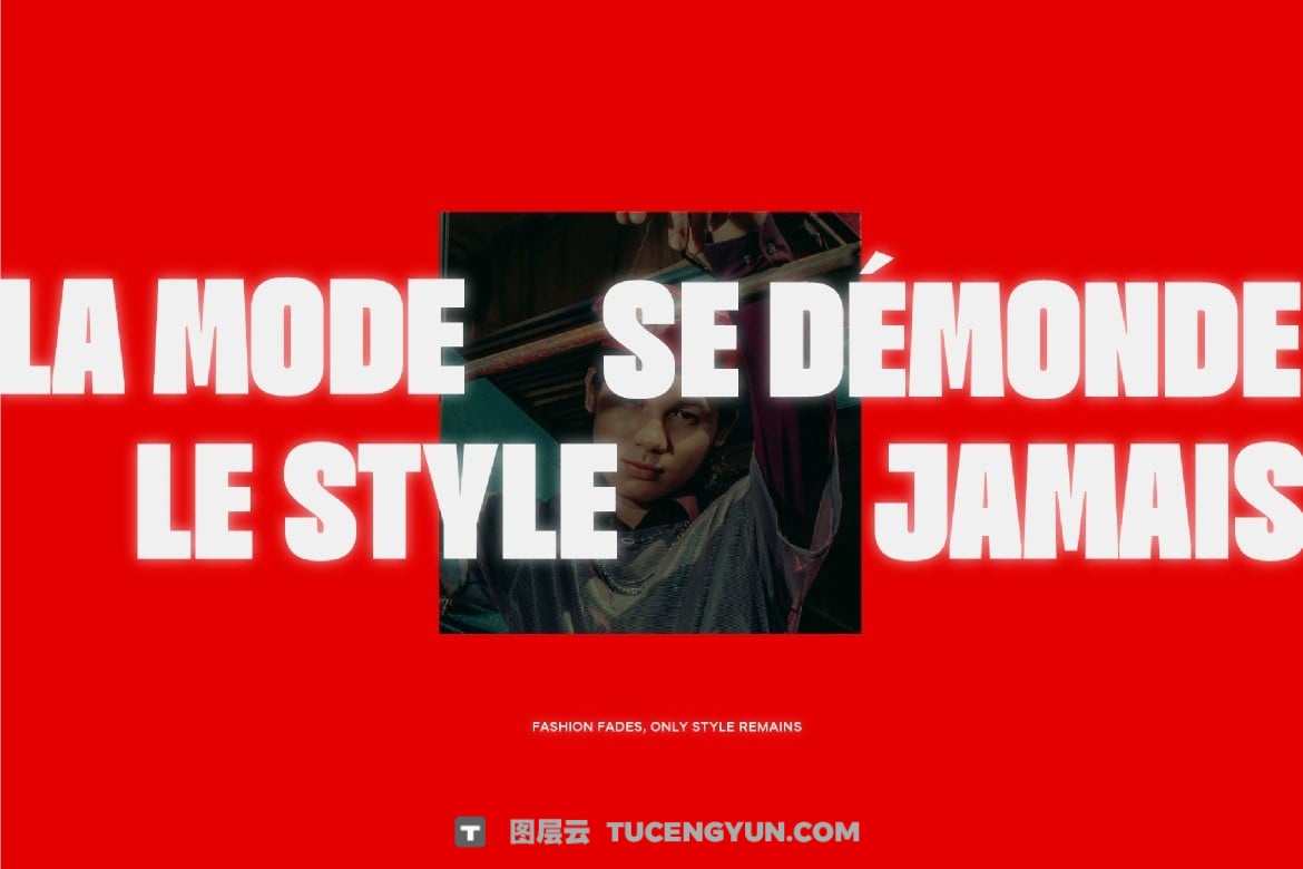 英文字体：大胆运动感时髦黑体粗体无衬线装饰海报封面设计字体 Gothif（13861）图层云