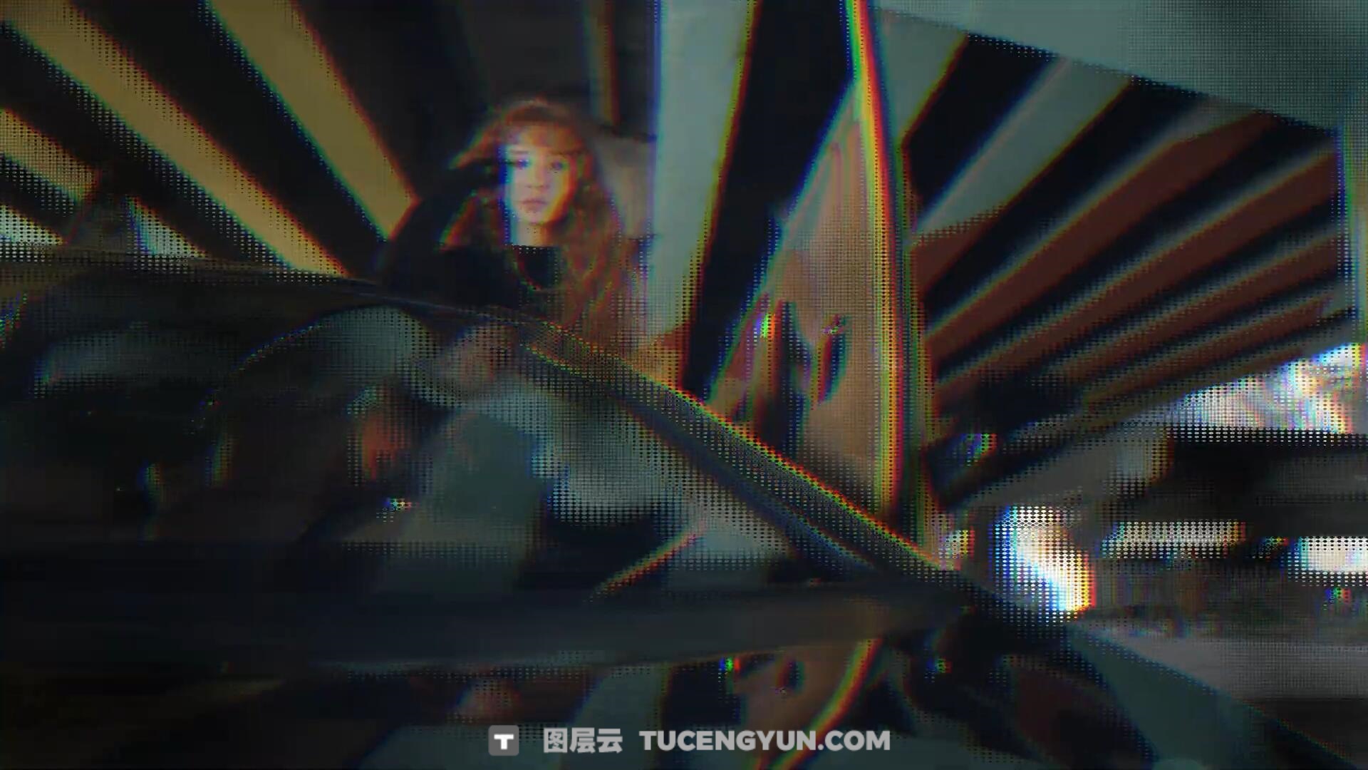 达芬奇预设：50种全新科技故障失真复古艺术视觉短片剪辑叠加特效插件 MotionVFX – mRestyle 2（13862）图层云