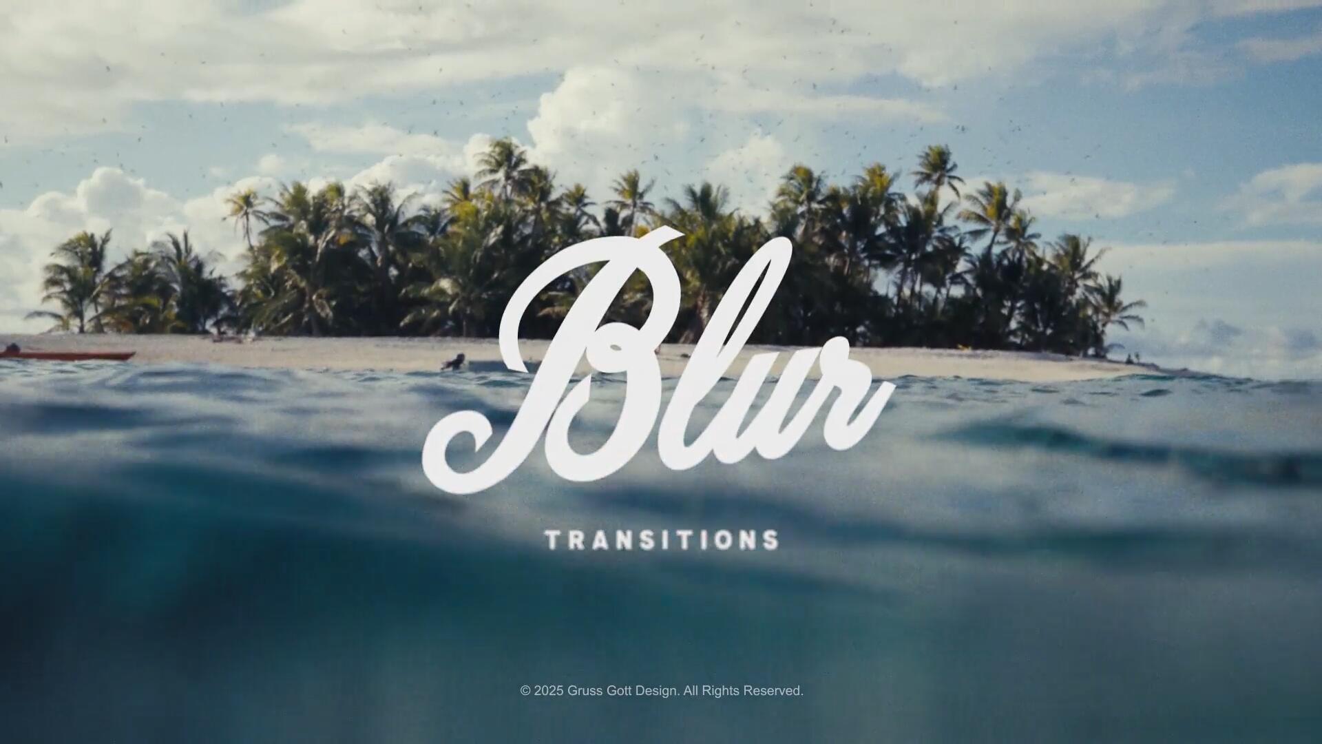 PR模板：梦幻柔和美感淡入淡出运动模糊浪漫爱情故事纪录片电影剪辑转场过渡（13865）