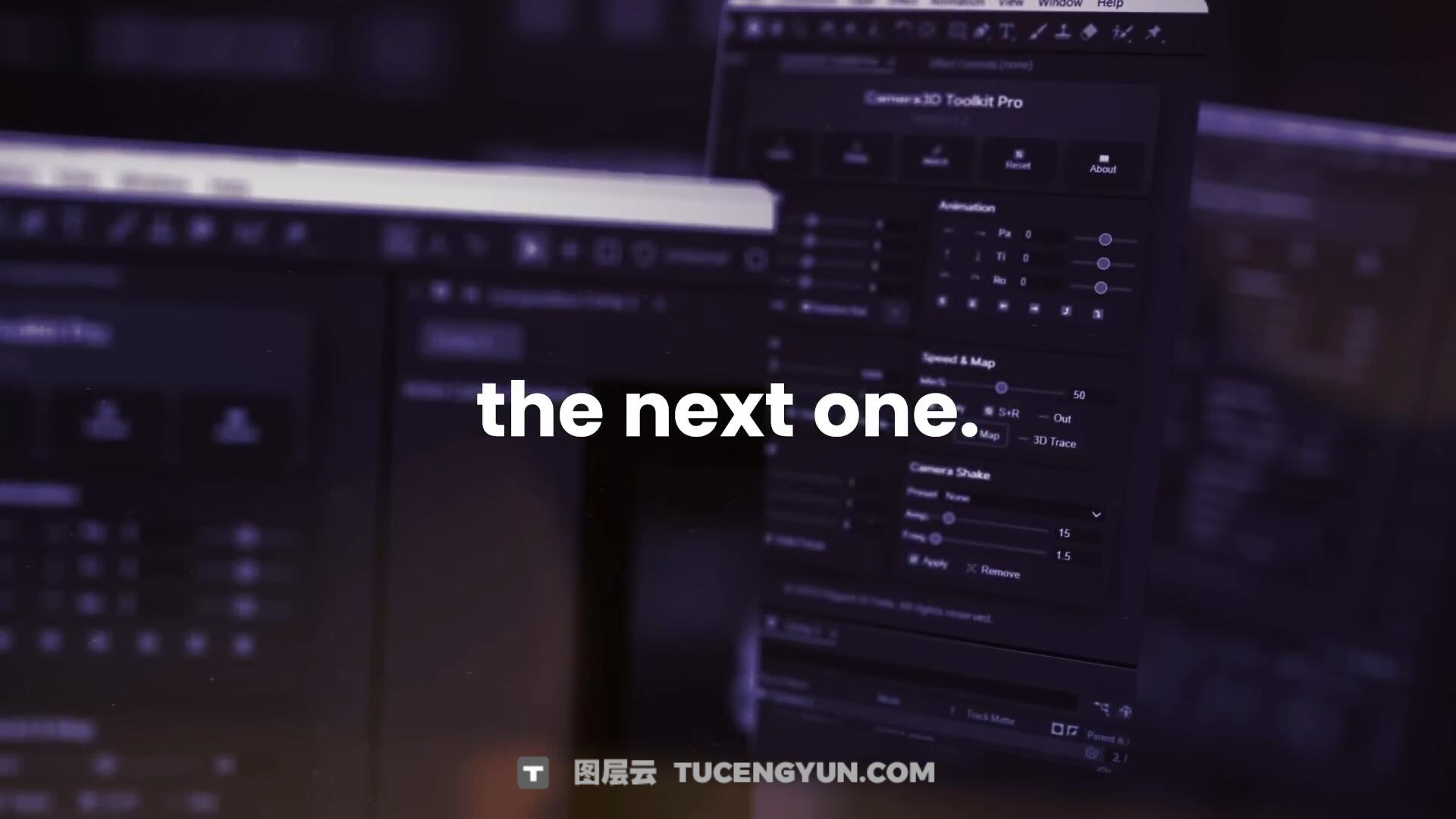 AE插件:一键式创建好莱坞级3D相机运动动画AE插件 Camera3D Toolkit Pro 2.2 支持WIN/MAC(13909)图层云 AE插件:一键式创建好莱坞级3D相机运动动画AE插件 Camera3D Toolkit Pro 2.2 支持WIN/MAC(13909)图层云