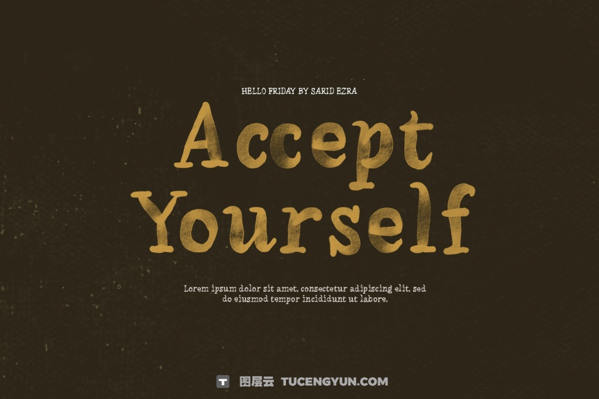 英文字体：真实手写有机水彩马克笔封面海报设计字体 Watercolor SVG Font（13925）图层云