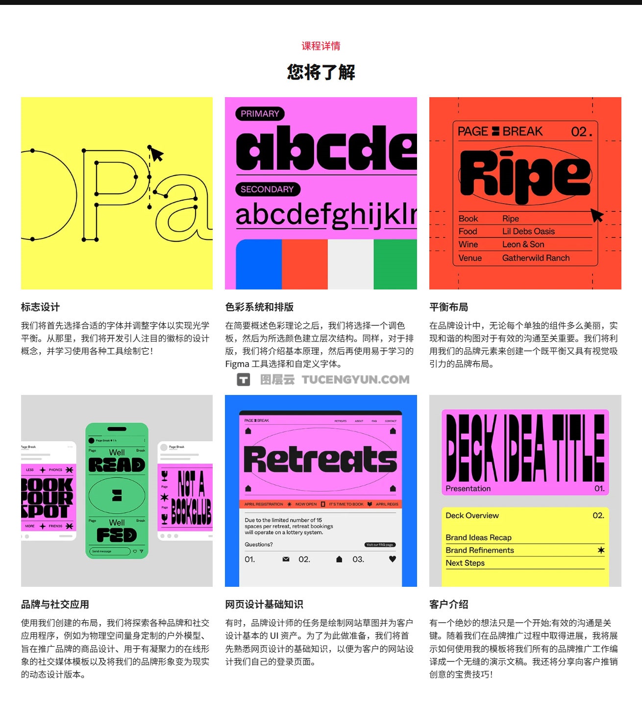 大师课程：掌握Figma从草图到演示品牌设计终极指南视频课程 中文字幕（13932）图层云