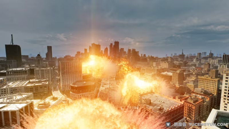 Bigfilms 760个好莱坞电影级雷电/风/魔法/流星/火焰燃烧爆炸视觉特效合成4K视频素材+音效素材 Bigfilms – Blockbuster Starter Pack V2（13939）图层云